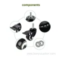 Furniture Casters TV Cabinet Casters with Brake